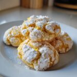 Lemon Crinkle Cookies
