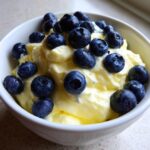 Lemon Fluff with Blueberries