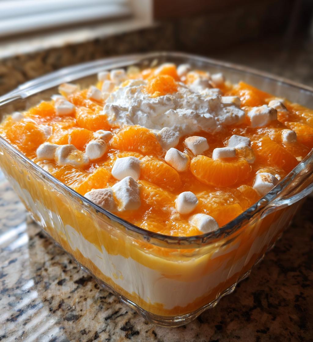Mandarin Orange Jello Salad