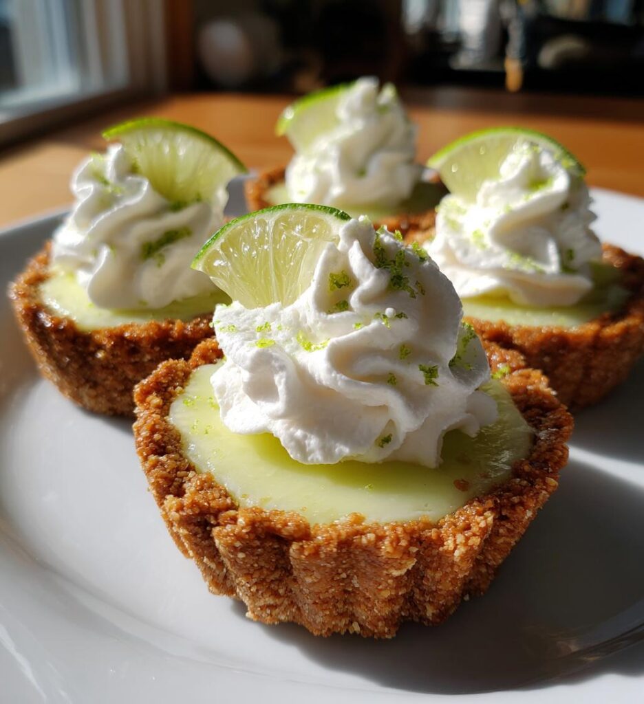 Mini No Bake Key Lime Pies