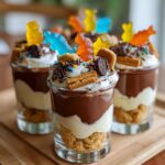 Mini Sand Pail Pudding Cups
