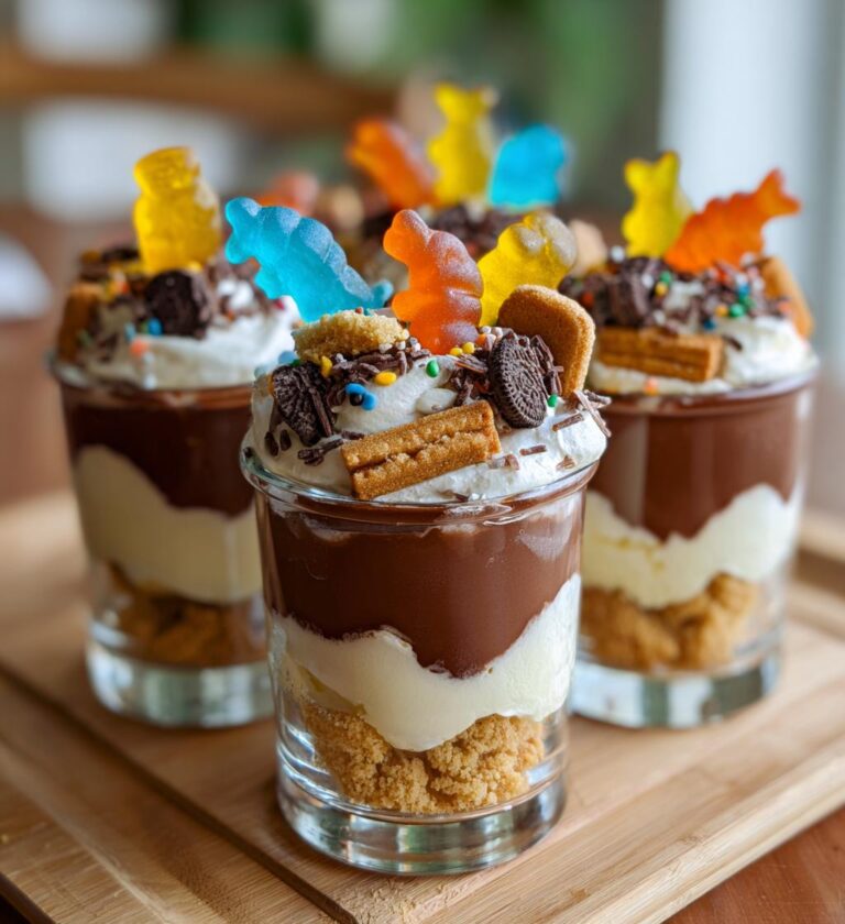 Mini Sand Pail Pudding Cups