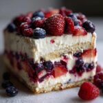No Bake Berry Dessert Lush