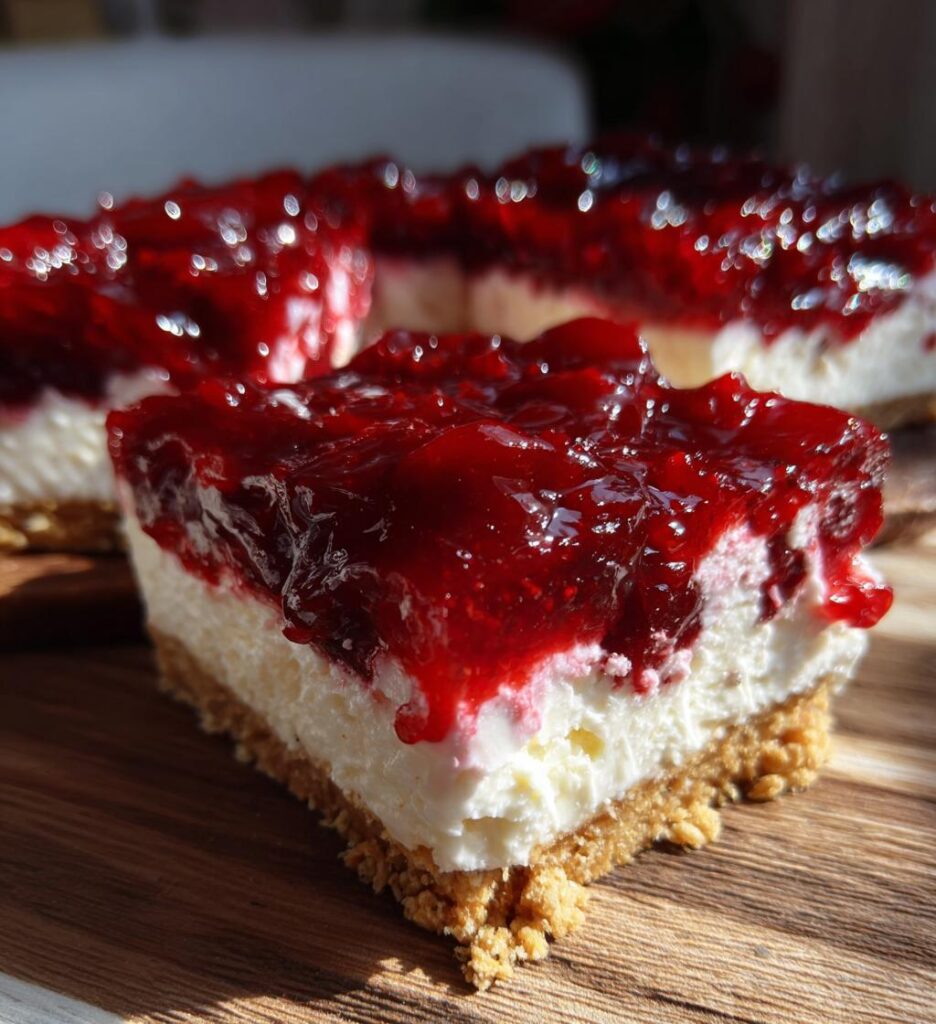No-Bake Cherry Yum Yum Dessert