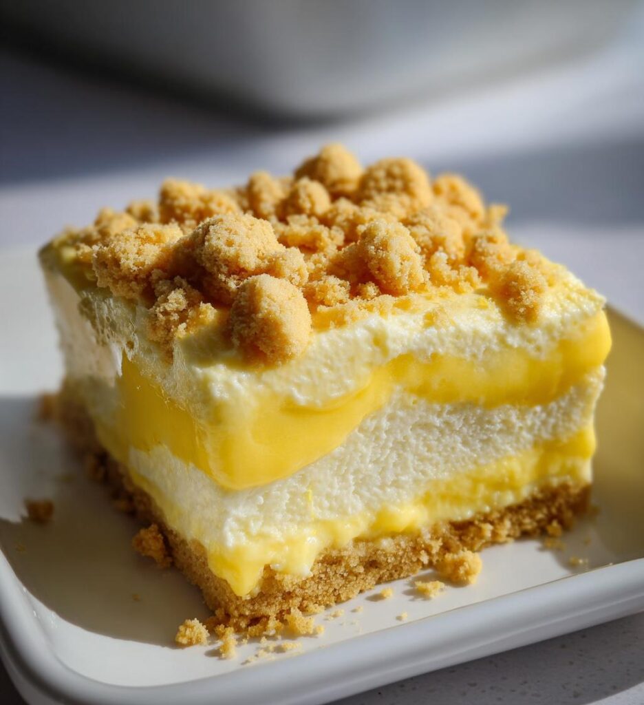 No-Bake Golden Oreo Lemon Dessert