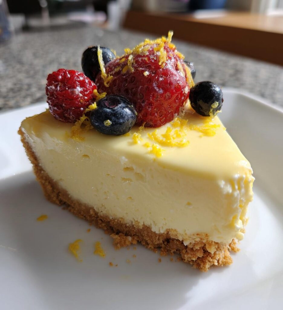 No-Bake Lemon Dessert