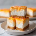 No Bake Orange Creamsicle Dream Bars