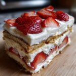 No Bake Strawberry Tiramisu