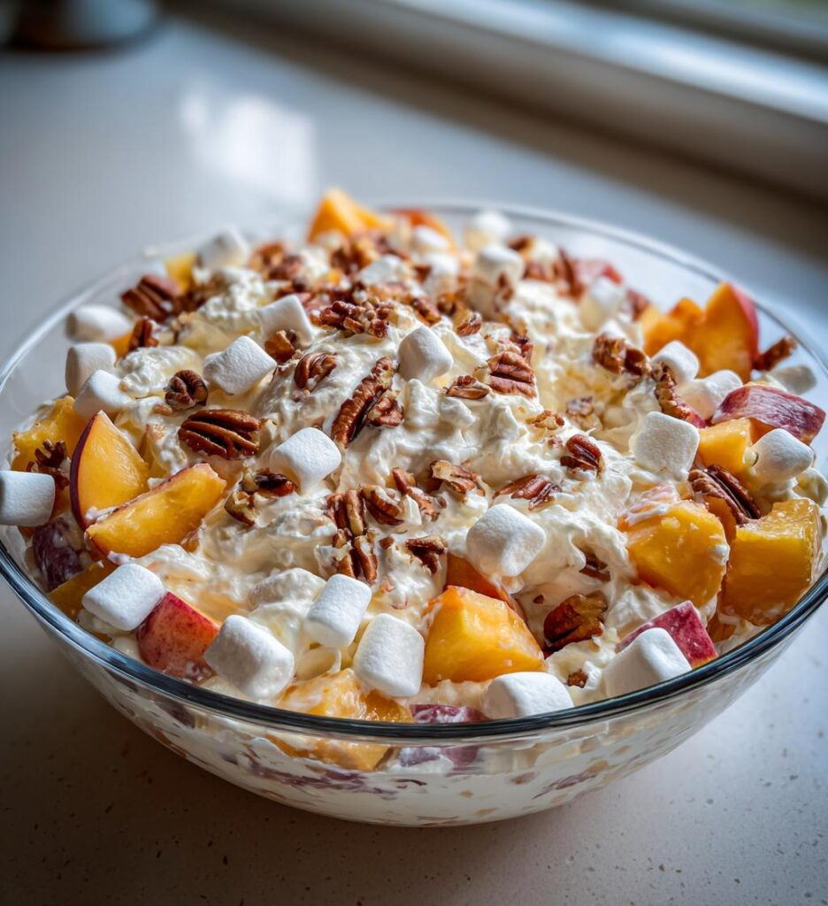 Peach Dessert Salad