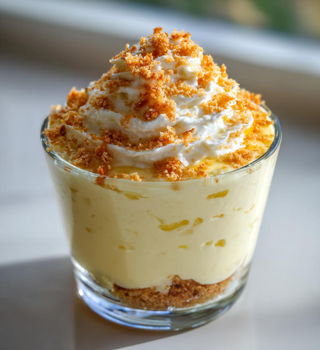 Pina Colada Cheesecake Mousse