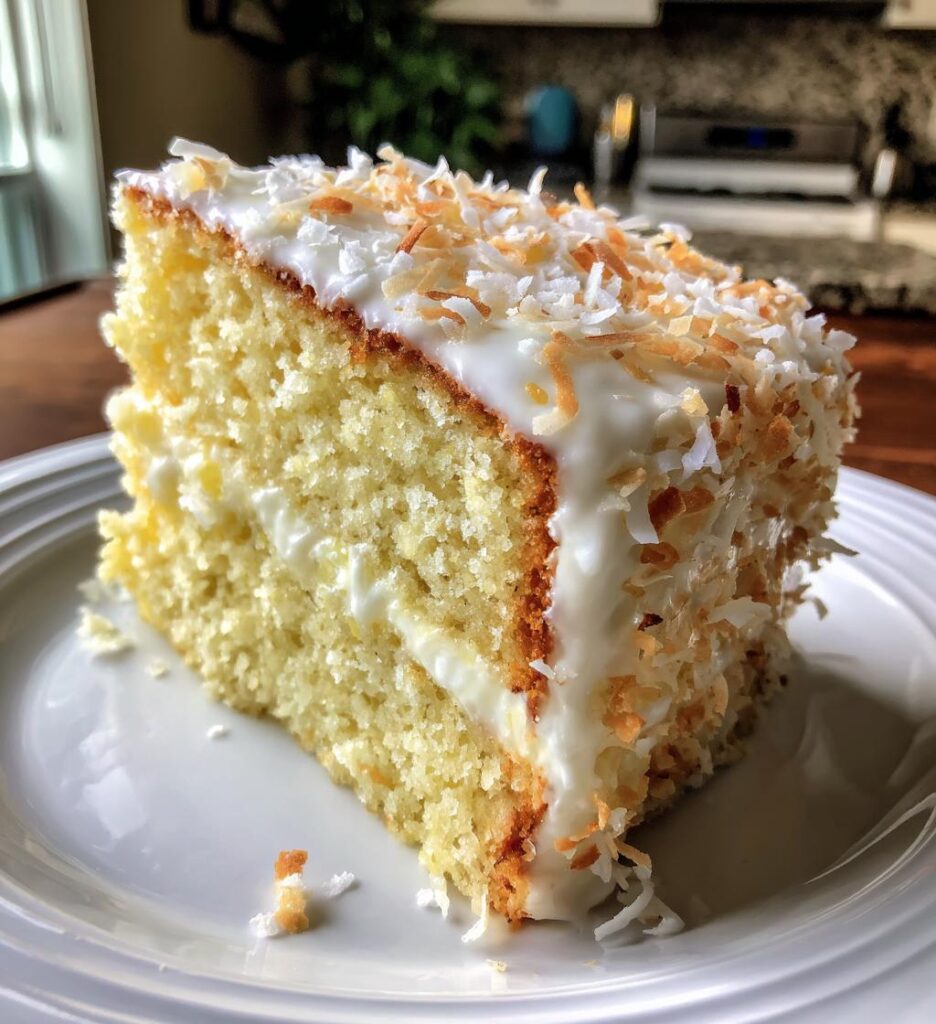Pineapple and Coconut Dream Cake