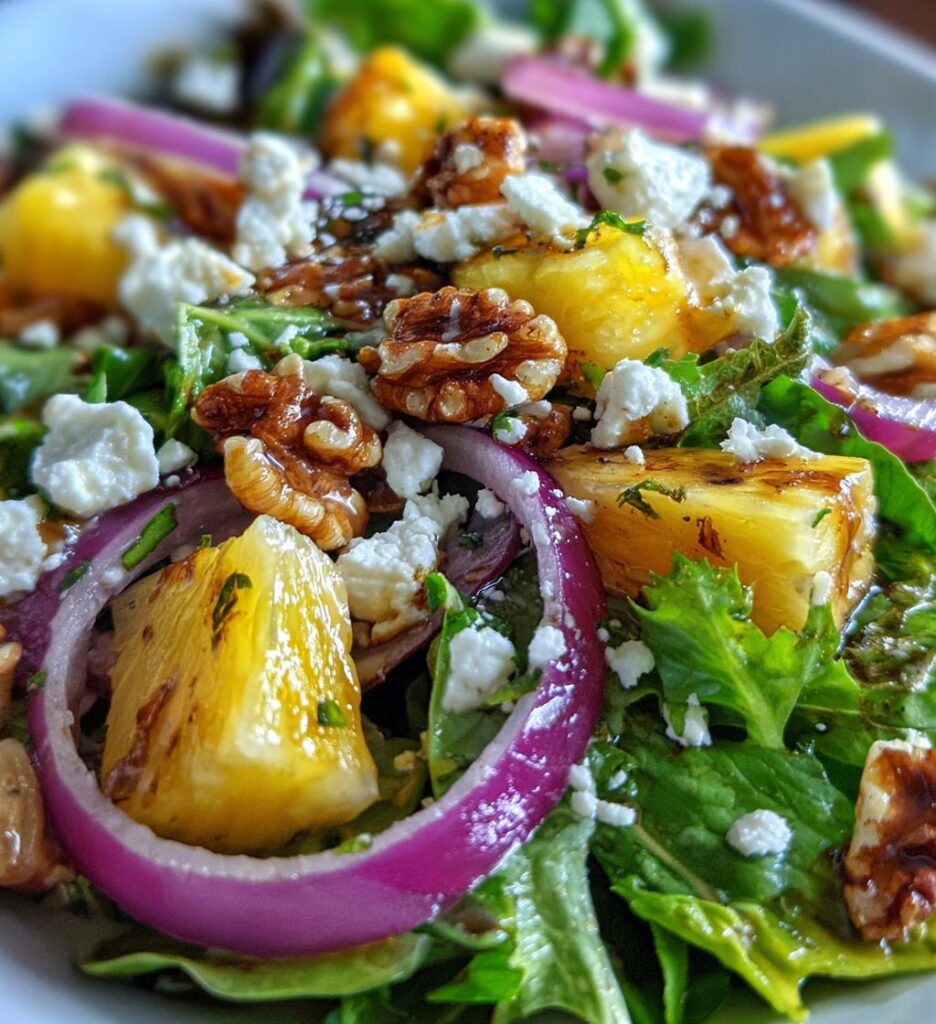 Pineapple Walnut Salad