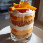 Refreshing Summer Peach Mousse Trifle