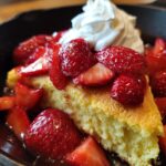 Skillet Strawberry Shortcake
