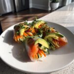 Smoked Salmon Summer Rolls