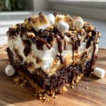 Smores Poke Cake