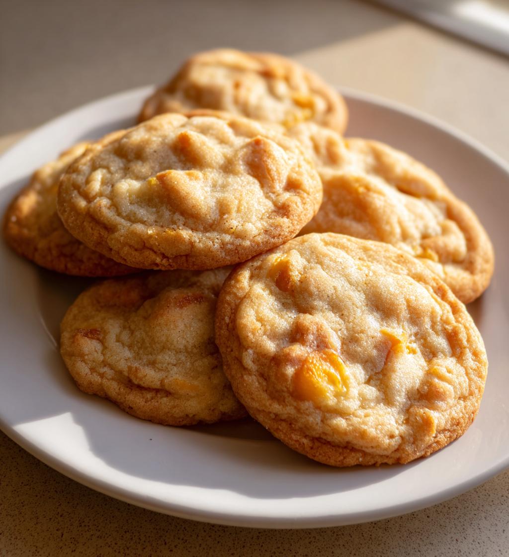 Soft Peach Cookies