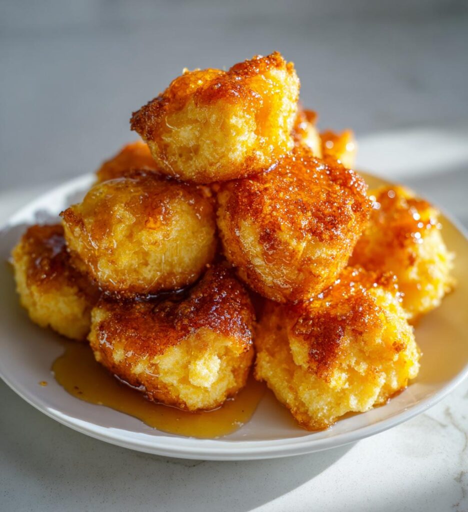 Southern Honey Butter Cornbread Poppers