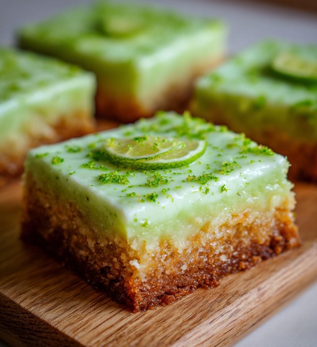 Starbucks Lime Frosted Coconut Bars Copycat