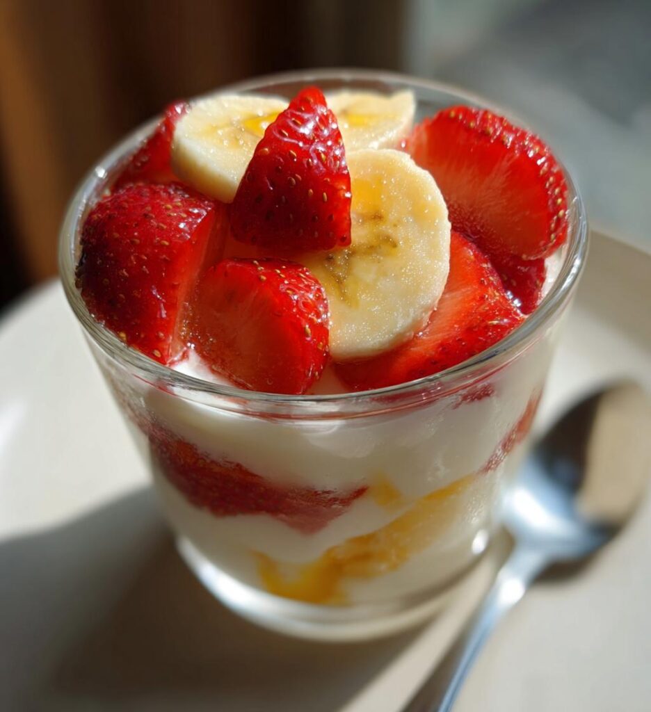 Strawberry Banana Pudding