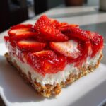 Strawberry Pretzel Jello Salad