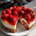 Strawberry Pretzel Pie