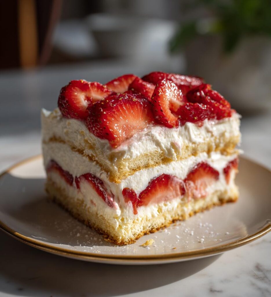 Strawberry Tiramisu