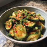 Sweet and Spicy Cucumber Salad