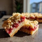 The Very Best Strawberry Crumb Bars