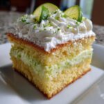 Tres Leche Cake with Key Lime