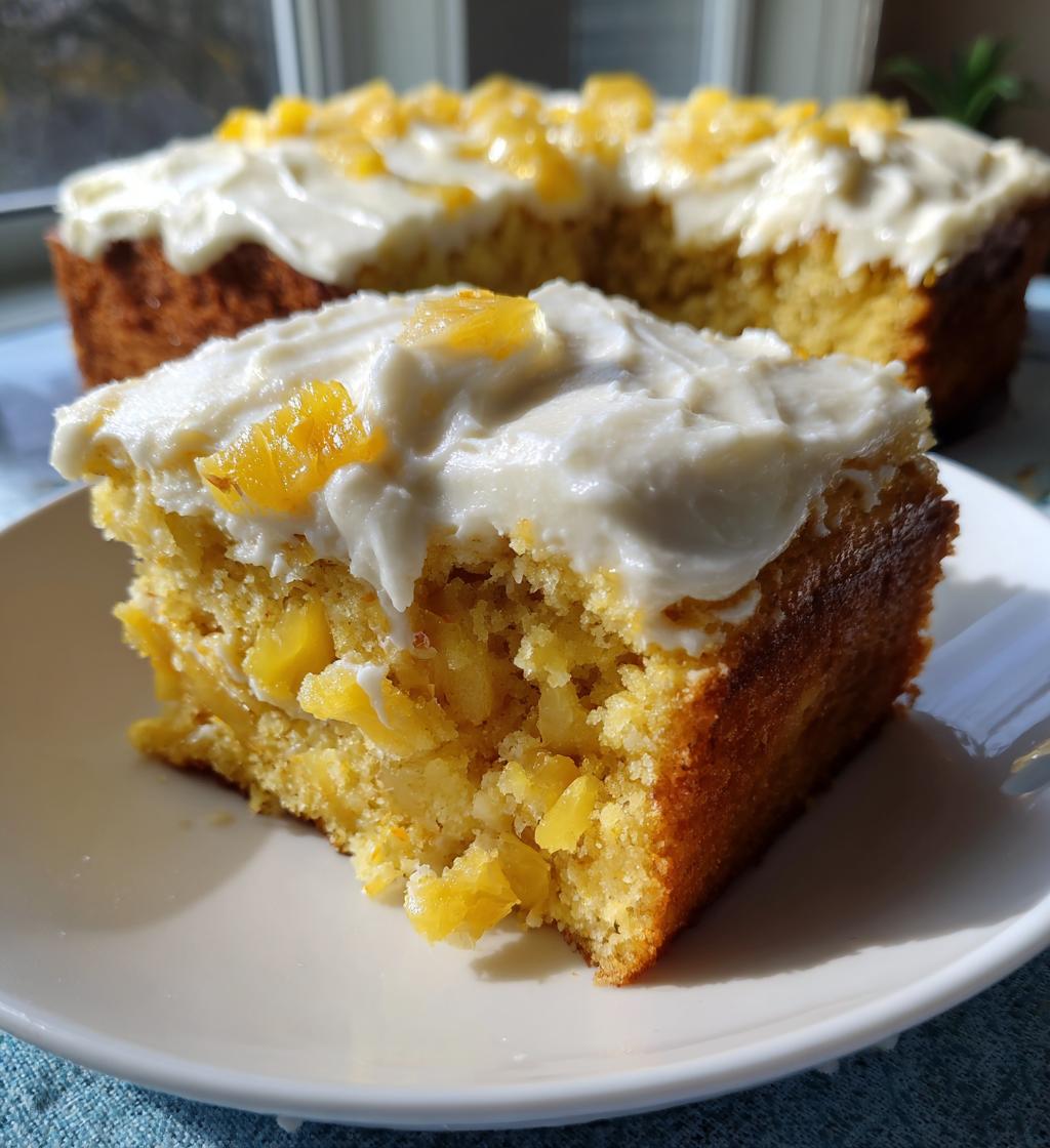 Ultimate Pineapple Heaven Cake