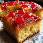 Upside Down Cake Pineapple Sugar Cookies