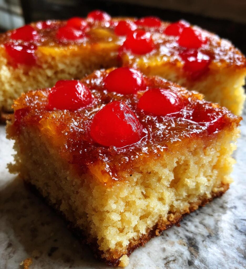 Upside Down Cake Pineapple Sugar Cookies