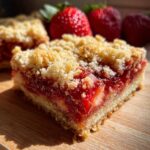 Very Best Strawberry Crumb Bars